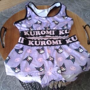 Kuromi Purple Two-Piece Set